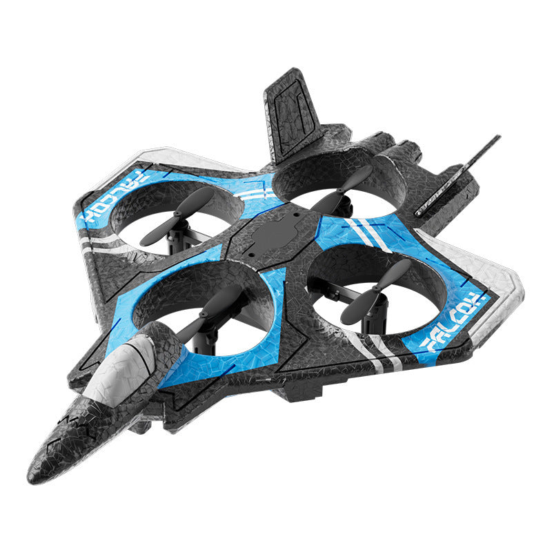 Drone Quadricoptère en Mousse Antichoc avec Lumières LED Colorées et Contrôle par Gravité