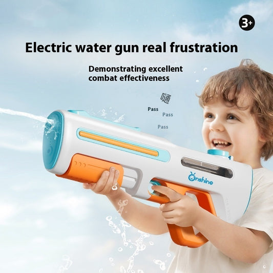 Pistolet à Eau Électrique avec Alimentation Automatique – Jouet d’Eau pour Enfants