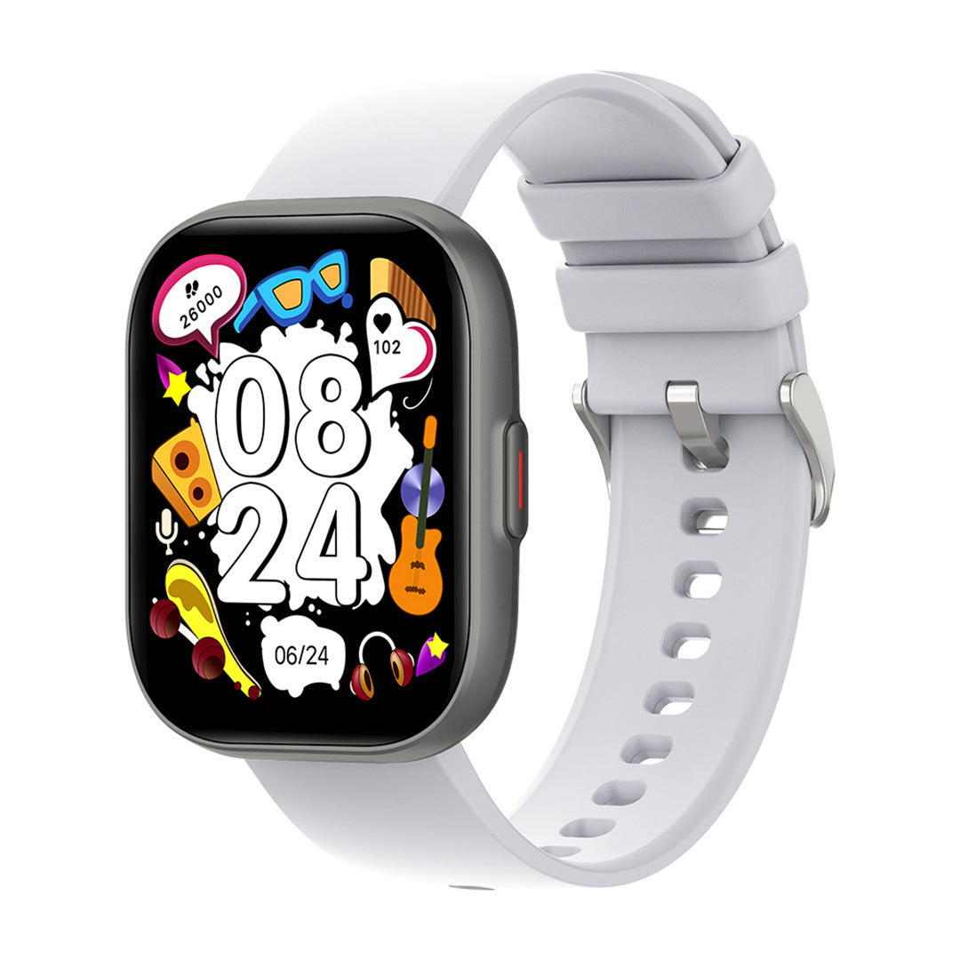 Montre Connectée Haut de Gamme – Cardiofréquencemètre, Appels, IP68