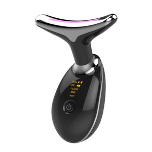Masseur Électrique Chauffant pour le Cou – EMS, Microcourant, Anti-Rides et Raffermissant