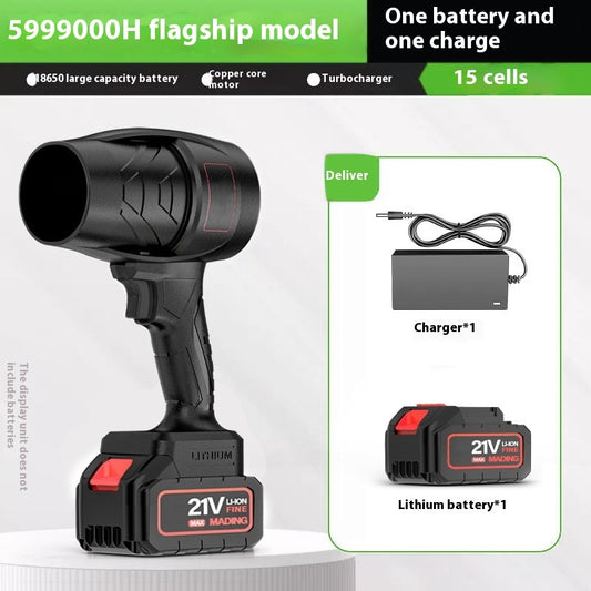 Lithium Ion Blower High-power Industrial Use Dual-purpose For Blowing And Suction