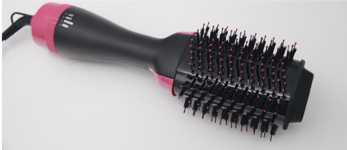 Brosse Soufflante Multifonction 3-en-1 – Sèche-Cheveux, Brosse Lissante et Boucleur | Peigne de Coiffage