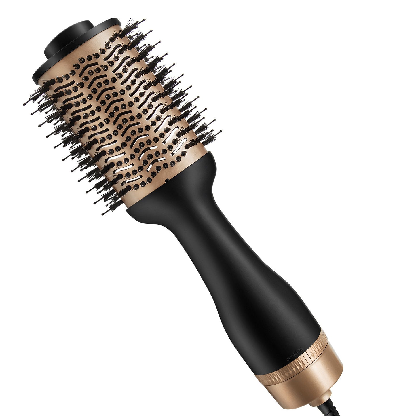 Brosse Soufflante Multifonction 3-en-1 – Sèche-Cheveux, Brosse Lissante et Boucleur | Peigne de Coiffage