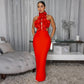Robe de soirée sexy à dos nu – Élégance et féminité