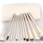 Spot Detonating 121824, White Make-up, White Make-up Brush, 24 Make-up And Brush Suits For Portable Beauty And Makeup Tools