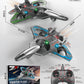 Drone Quadricoptère en Mousse Antichoc avec Lumières LED Colorées et Contrôle par Gravité