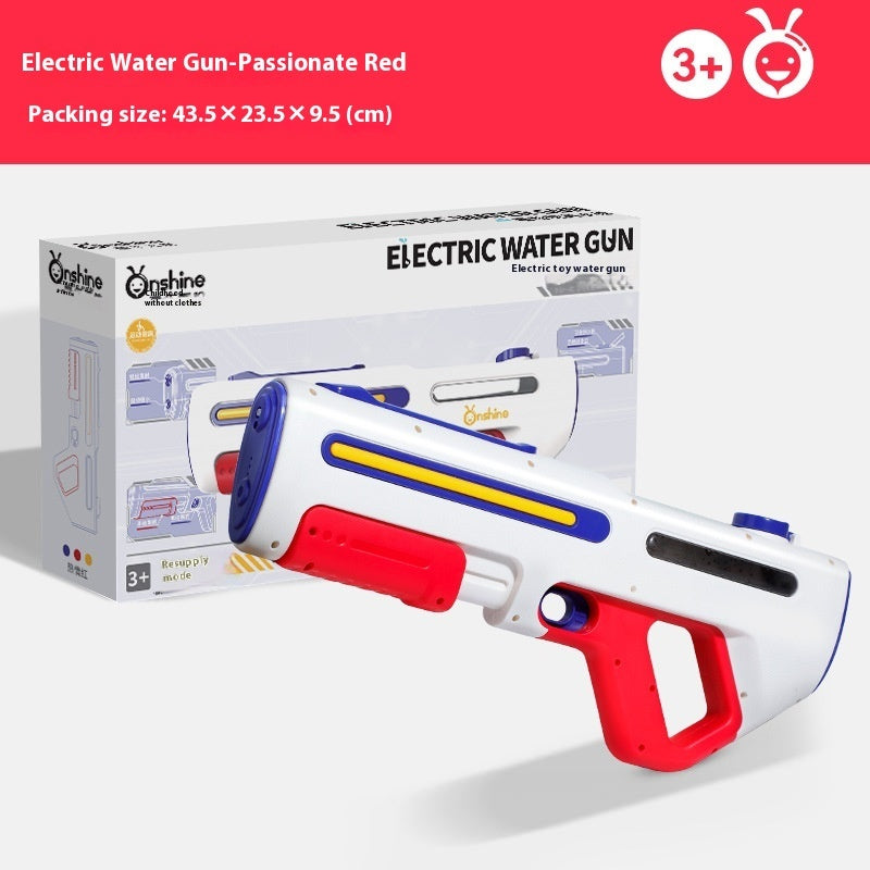 Pistolet à Eau Électrique avec Alimentation Automatique – Jouet d’Eau pour Enfants