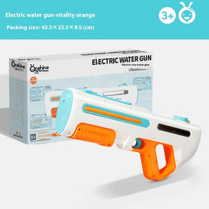 Pistolet à Eau Électrique avec Alimentation Automatique – Jouet d’Eau pour Enfants