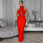 Robe de soirée sexy à dos nu – Élégance et féminité