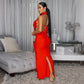 Robe de soirée sexy à dos nu – Élégance et féminité