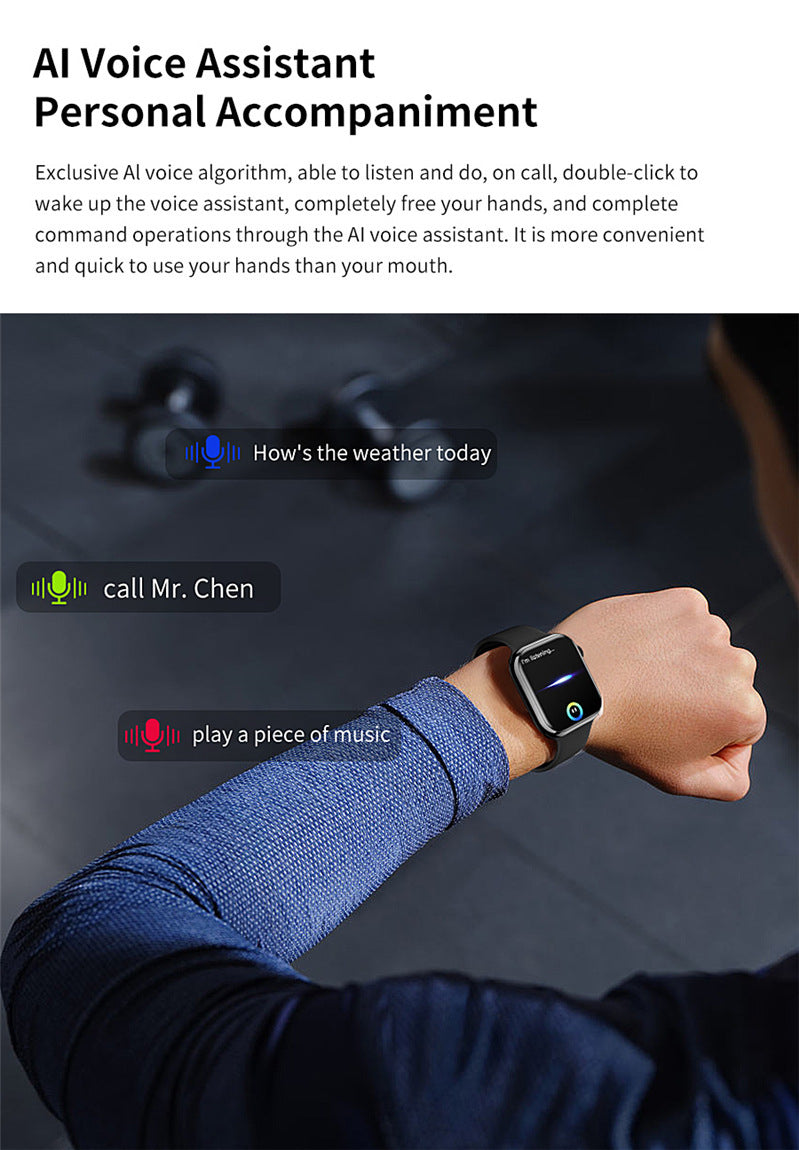 New IW9 Smart Watch 205-inch Bluetooth Calling