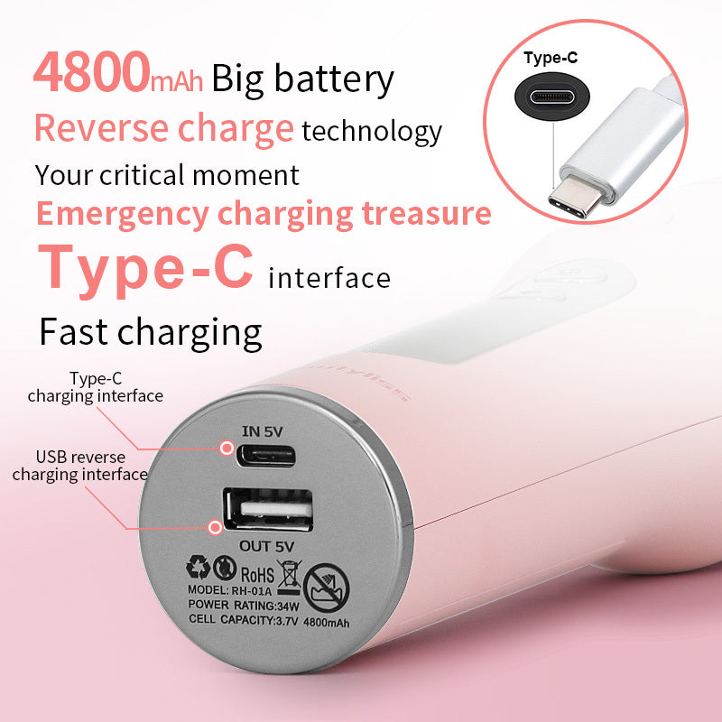 Sans fil Automatique Bigoudi USB LCD Écran En Céramique Chauffage Anti-perm Bigoudi
