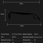 Lunettes Intelligentes avec Caméra, Commande Tactile, Appels Bluetooth, Musique Stéréo, Microphone et Assistant Vocal AI pour Téléphones Android et iOS