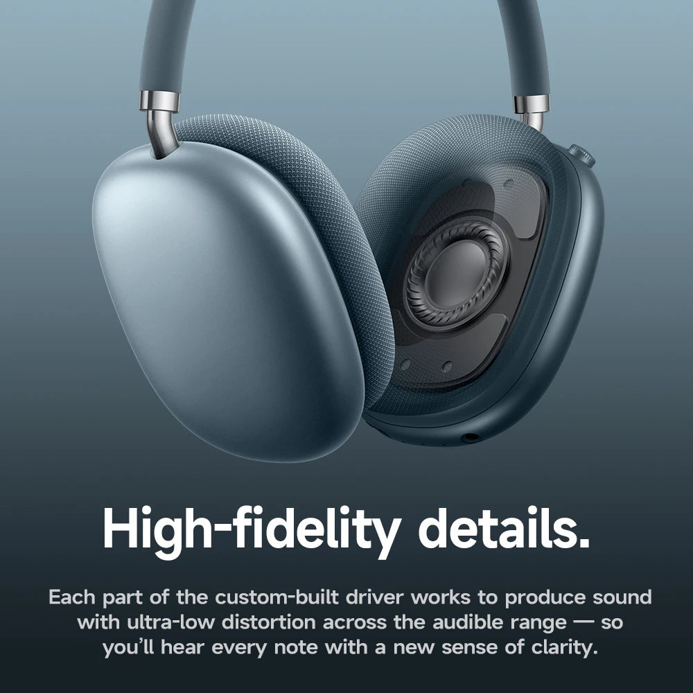 HOCO W65 New Bluetooth 5.4 Headphone Over Ear Big Earphones Hifi Audio Music Sport Gaming Headsets for Iphone Android With Mic