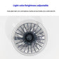 Plafonnier LED 2-en-1 avec Ventilateur Silencieux – Design Moderne et Télécommande
