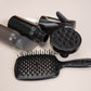 High Pressure Spray Bottle Cleaning Silicone Shampoo Brush Hollow Comb Hair Care Hair Dyeing Comb Suit
