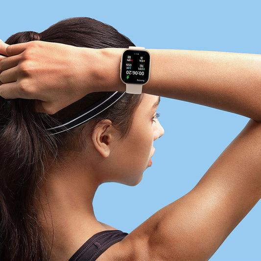 Montre Connectée Haut de Gamme – Cardiofréquencemètre, Appels, IP68